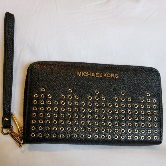 Nice wristlet black and gold - Picture 1 of 6